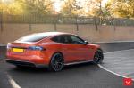 Tesla Model S on Vossen Wheels (HF-2) 2019 года